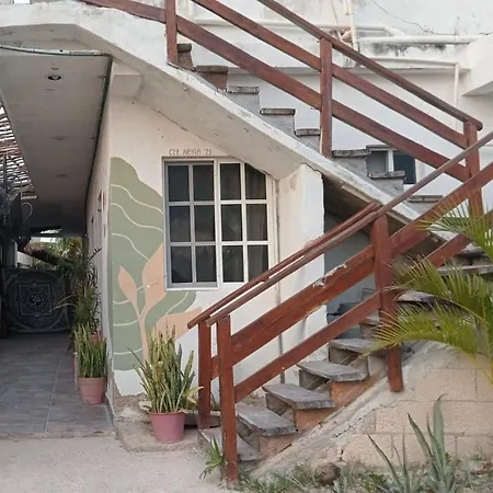 Departamentos Cerca De Ferry Holbox-2